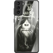 Защитный чехол BoxFace Glossy Panel Samsung G996 Galaxy S21 Plus Smokey Monkey