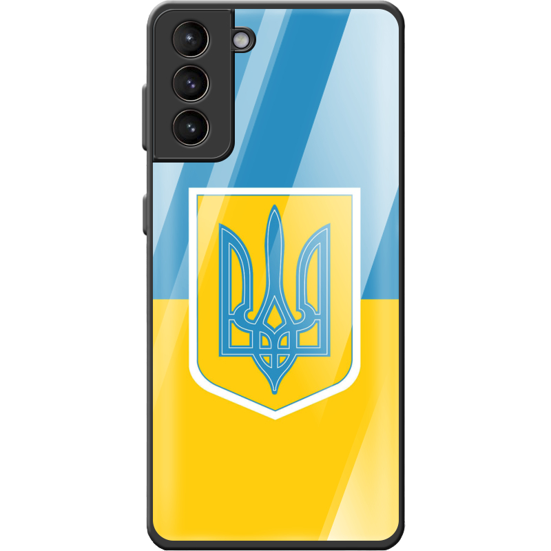 Защитный чехол BoxFace Glossy Panel Samsung G996 Galaxy S21 Plus Герб України