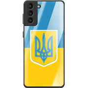 Защитный чехол BoxFace Glossy Panel Samsung G996 Galaxy S21 Plus Герб України