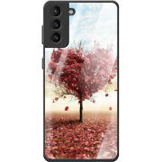 Защитный чехол BoxFace Glossy Panel Samsung G996 Galaxy S21 Plus Tree of Love