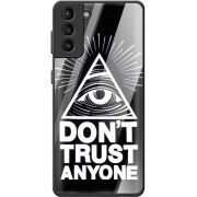Защитный чехол BoxFace Glossy Panel Samsung G996 Galaxy S21 Plus Dont Trust Anyone