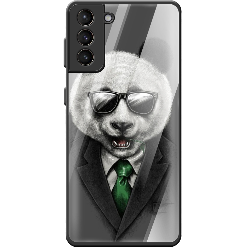 Защитный чехол BoxFace Glossy Panel Samsung G996 Galaxy S21 Plus Cool Panda