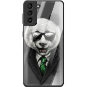 Защитный чехол BoxFace Glossy Panel Samsung G996 Galaxy S21 Plus Cool Panda