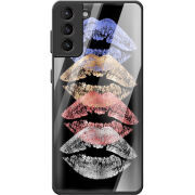 Защитный чехол BoxFace Glossy Panel Samsung G996 Galaxy S21 Plus Lips