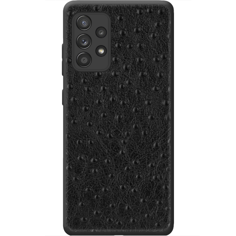 Кожаный чехол Boxface Samsung A725 Galaxy A72 Strauss Black