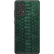 Кожаный чехол Boxface Samsung A725 Galaxy A72 Reptile Emerald