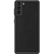 Кожаный чехол Boxface Samsung G991 Galaxy S21 Flotar Black