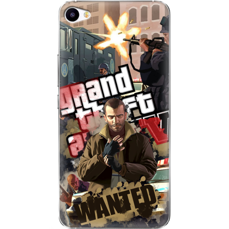 Чехол Uprint Meizu U20 GTA 4