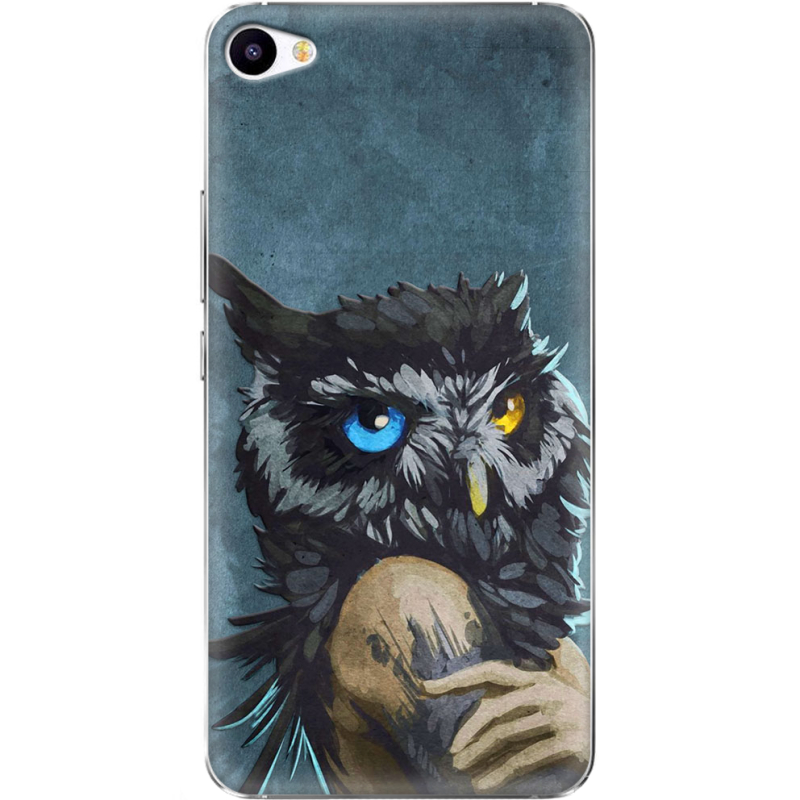 Чехол Uprint Meizu U20 Owl Woman