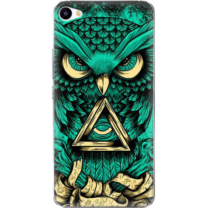 Чехол Uprint Meizu U20 Masonic Owl