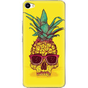 Чехол Uprint Meizu U20 Pineapple Skull