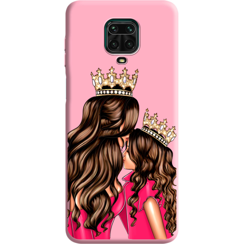 Розовый чехол BoxFace Xiaomi Redmi Note 9S Queen and Princess