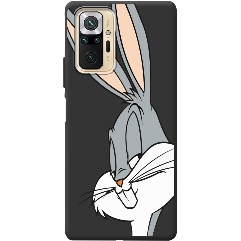 Черный чехол BoxFace Xiaomi Redmi Note 10 Pro Lucky Rabbit