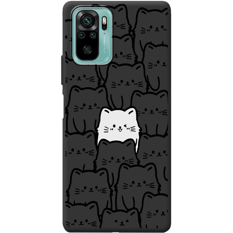 Черный чехол BoxFace Xiaomi Redmi Note 10/ Note 10S 