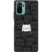 Черный чехол BoxFace Xiaomi Redmi Note 10/ Note 10S 