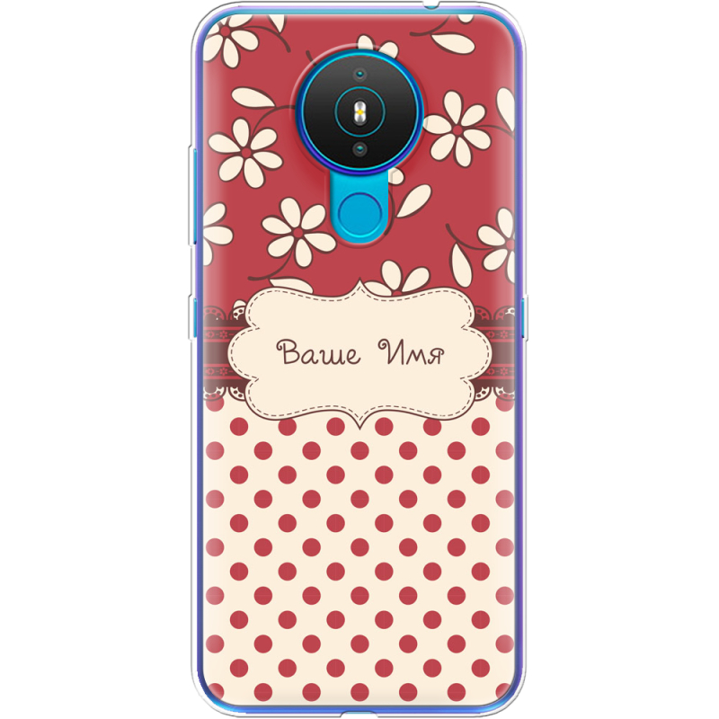 Чехол BoxFace Nokia 1.4 Именной Polka Dots