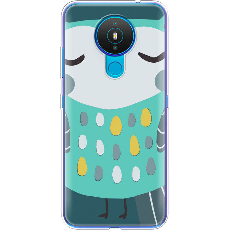 Чехол BoxFace Nokia 1.4 Green Owl