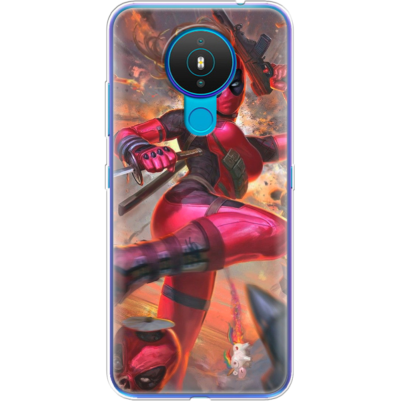 Чехол BoxFace Nokia 1.4 Woman Deadpool