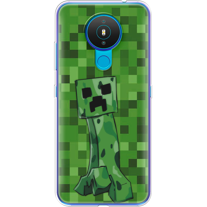 Чехол BoxFace Nokia 1.4 Minecraft Creeper