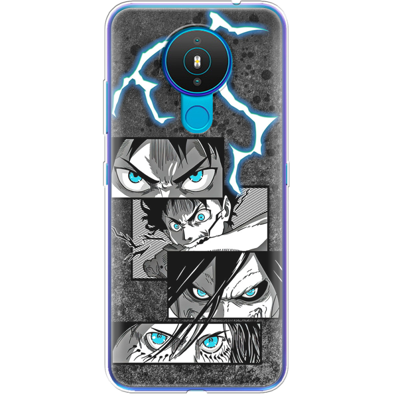 Чехол BoxFace Nokia 1.4 Eren Yeager Transformation