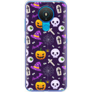 Чехол BoxFace Nokia 1.4 Halloween Purple Mood