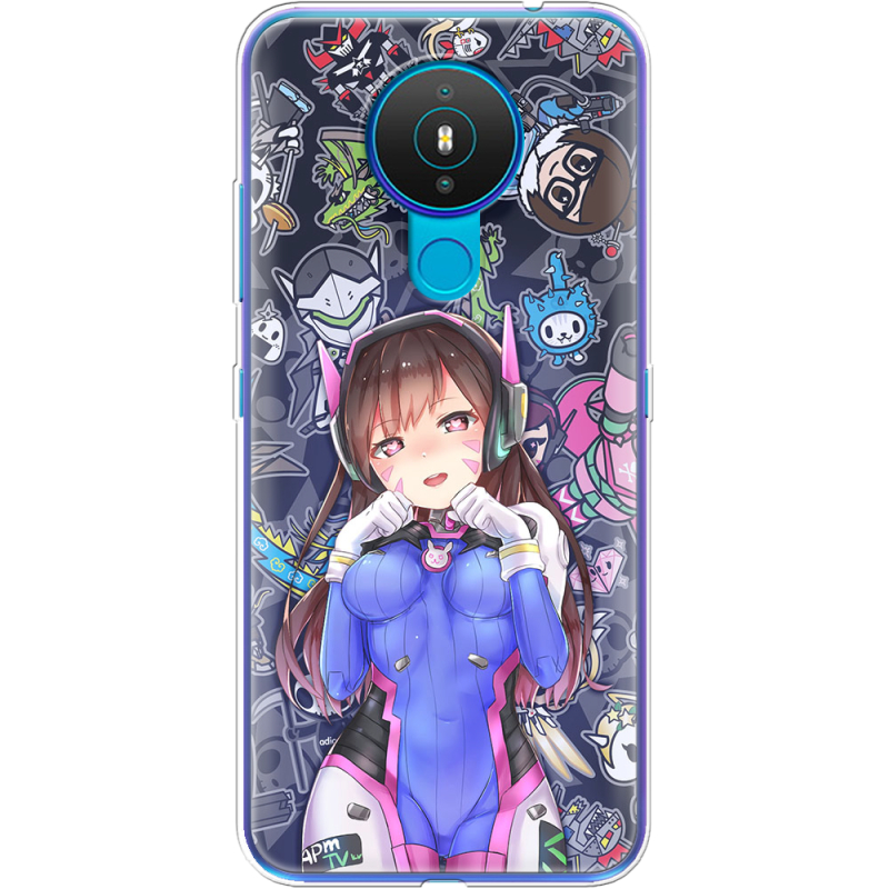 Чехол BoxFace Nokia 1.4 Overwatch D.VA