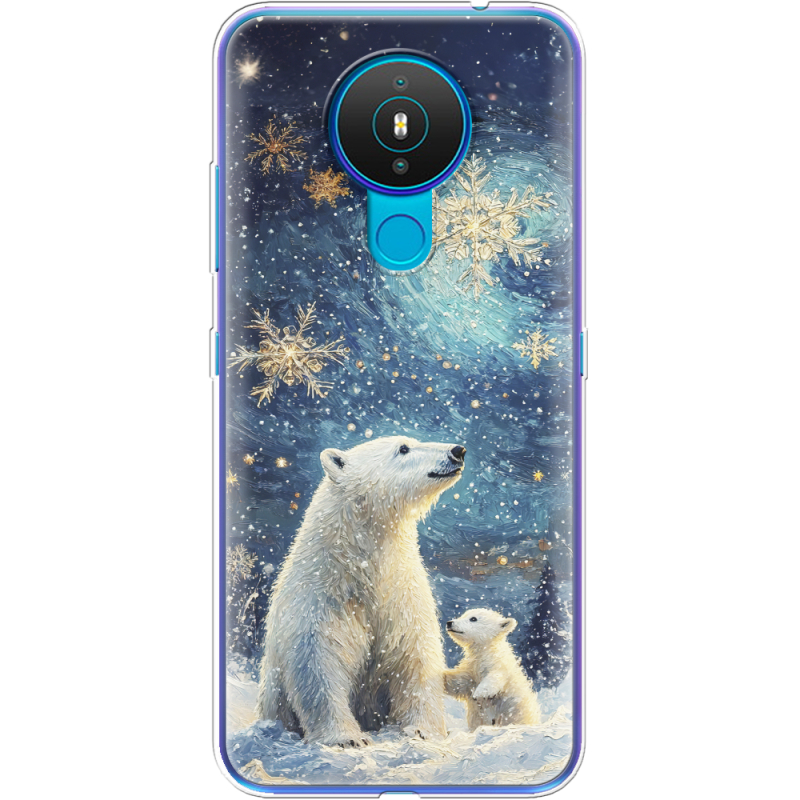 Чехол BoxFace Nokia 1.4 Північні ведмеді