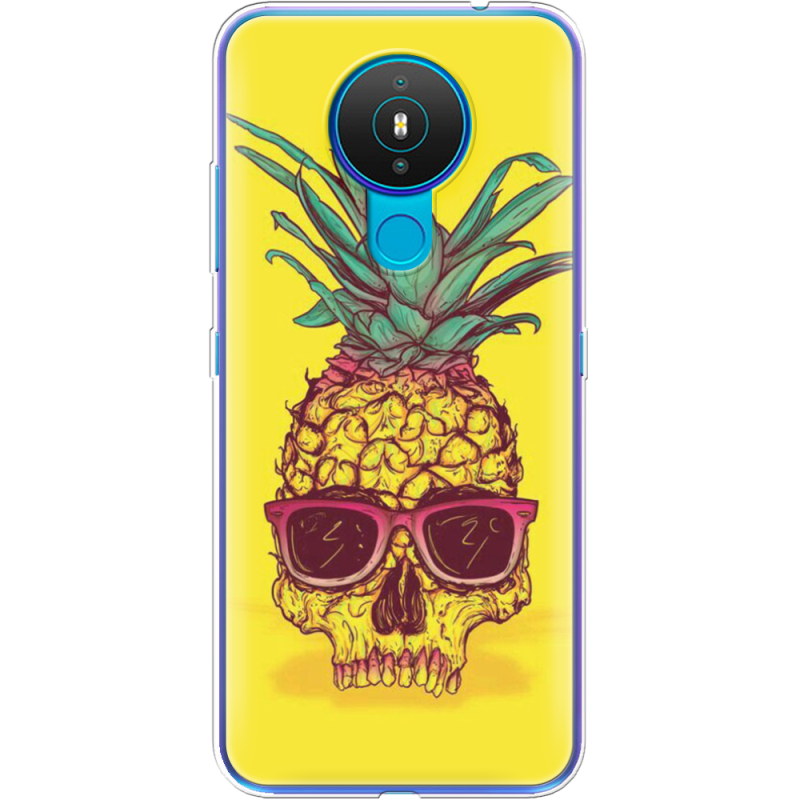 Чехол BoxFace Nokia 1.4 Pineapple Skull