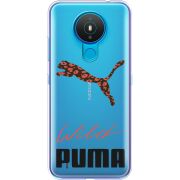 Прозрачный чехол BoxFace Nokia 1.4 Wild Cat