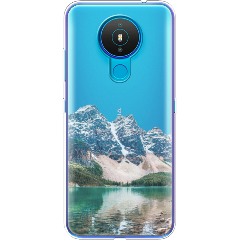 Прозрачный чехол BoxFace Nokia 1.4 Blue Mountain