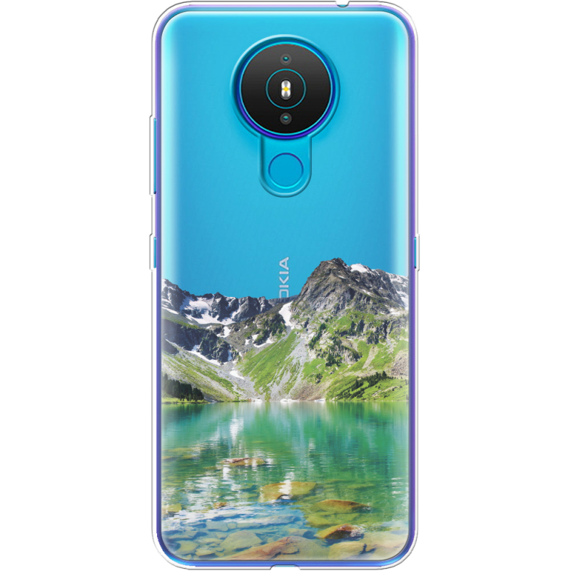 Прозрачный чехол BoxFace Nokia 1.4 Green Mountain