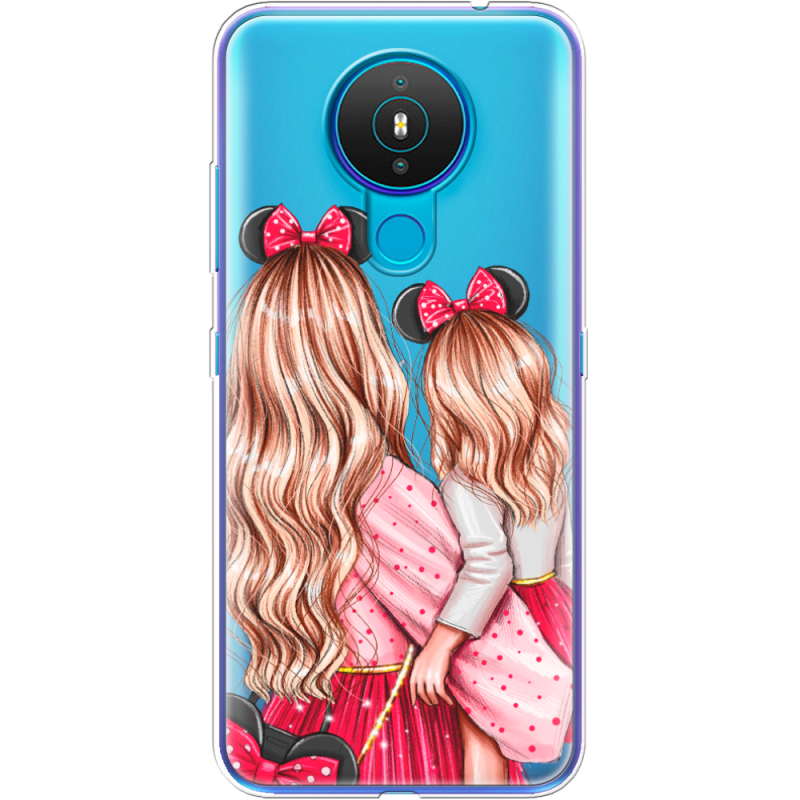 Прозрачный чехол BoxFace Nokia 1.4 Mouse Girls