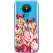 Прозрачный чехол BoxFace Nokia 1.4 Mouse Girls