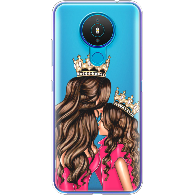 Прозрачный чехол BoxFace Nokia 1.4 Queen and Princess