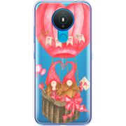 Прозрачный чехол BoxFace Nokia 1.4 Valentine Dwarfs