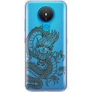 Прозрачный чехол BoxFace Nokia 1.4 Chinese Dragon