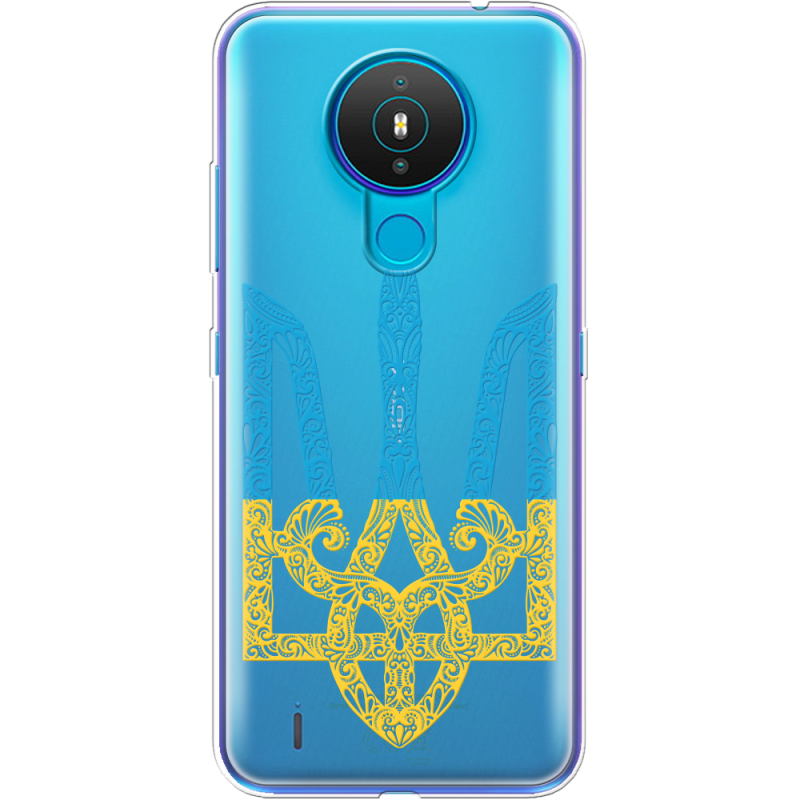 Прозрачный чехол BoxFace Nokia 1.4 Gold Trident