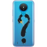 Прозрачный чехол BoxFace Nokia 1.4 Swan question