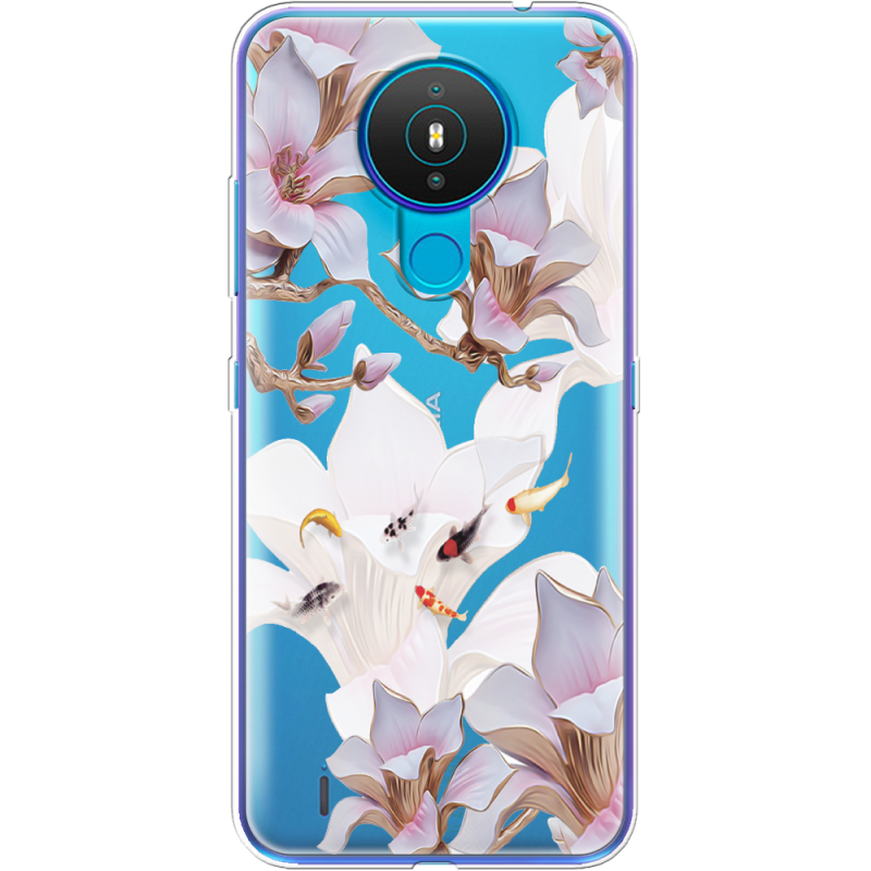 Прозрачный чехол BoxFace Nokia 1.4 Chinese Magnolia