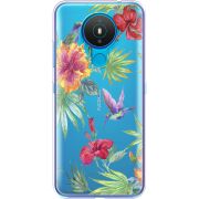 Прозрачный чехол BoxFace Nokia 1.4 Tropical