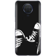 Чехол BoxFace Nokia G10 Black Sneakers