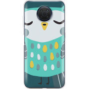 Чехол BoxFace Nokia G10 Green Owl