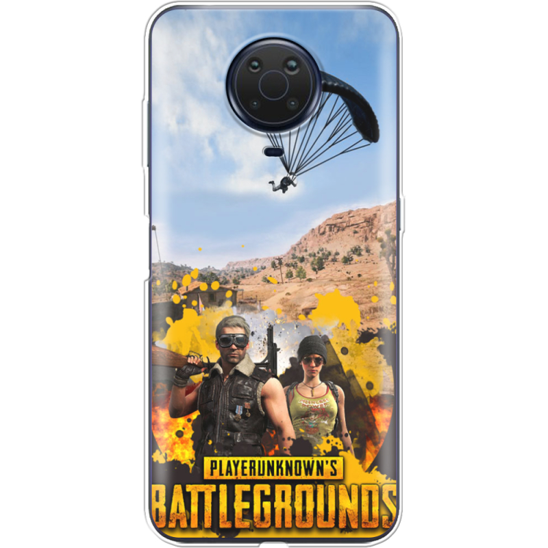 Чехол BoxFace Nokia G10 Pubg parachute