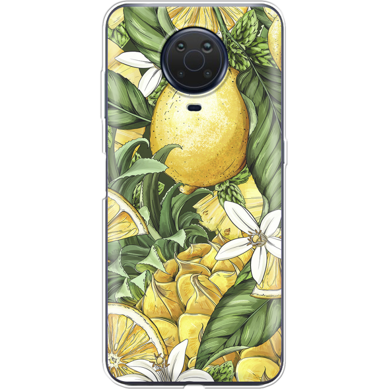 Чехол BoxFace Nokia G10 Lemon Pattern