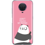 Чехол BoxFace Nokia G10 Dont Touch My Phone Panda