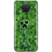 Чехол BoxFace Nokia G10 Minecraft Creeper
