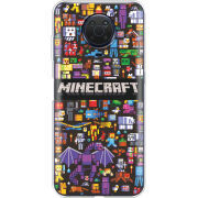 Чехол BoxFace Nokia G10 Minecraft Mobbery