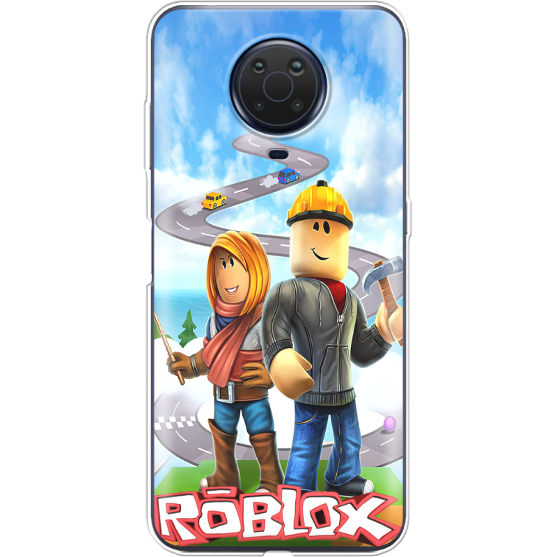 Чехол BoxFace Nokia G10 Roblox Білдерман