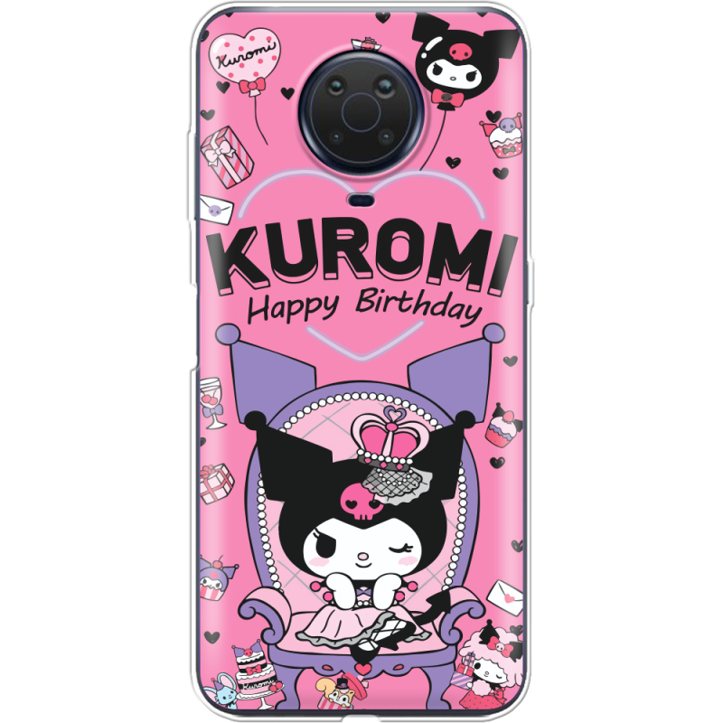 Чехол BoxFace Nokia G10 День народження Kuromi