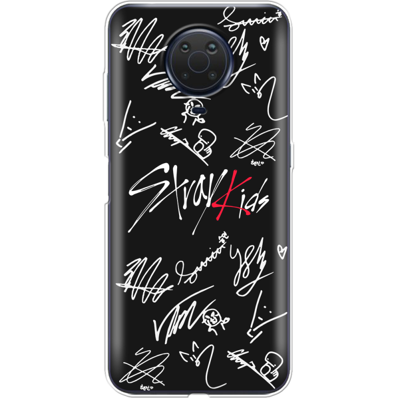 Чехол BoxFace Nokia G10 Stray Kids автограф